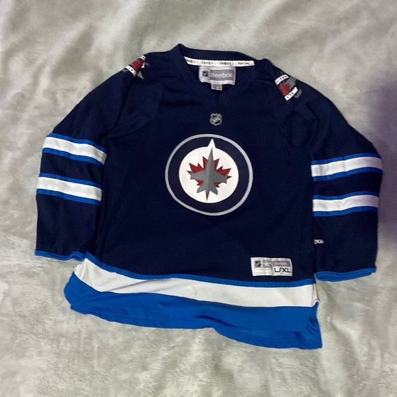 Reebok Other - Winnepig jets L/XL youth Reebok jersey.